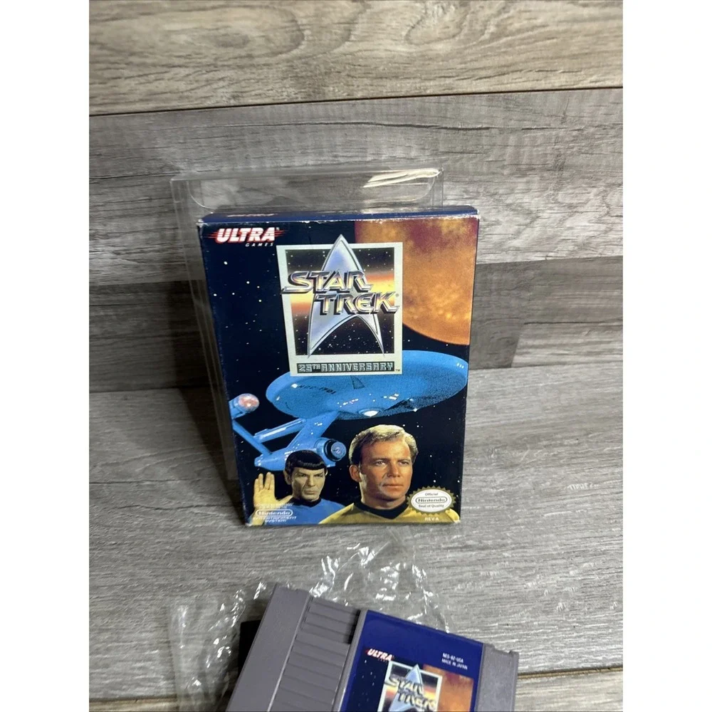 Star Trek 25th Anniversary NES Authentic  Complete CIB‎
